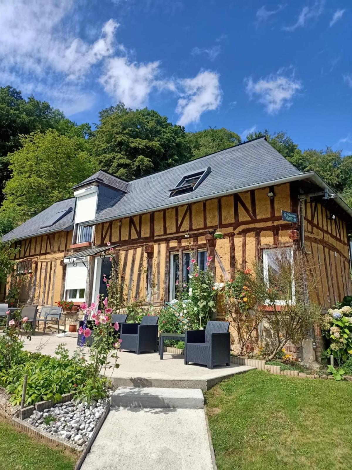 La Pomme Verte Authou Exterior photo